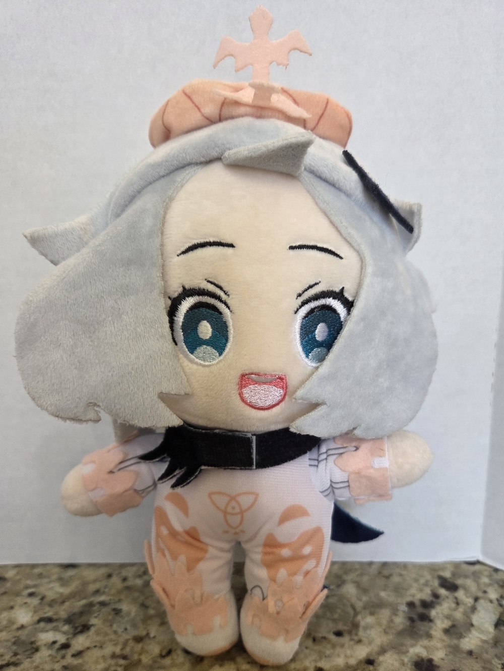 Genshin Impact Paimon Plush Doll Stuffed Toy Plushie Gift Anime 9in Chibi-style